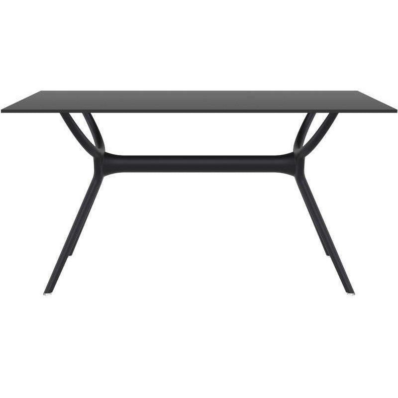 AIR ΤΡΑΠΕΖΙ BLACK LAMINATE 140x80x74