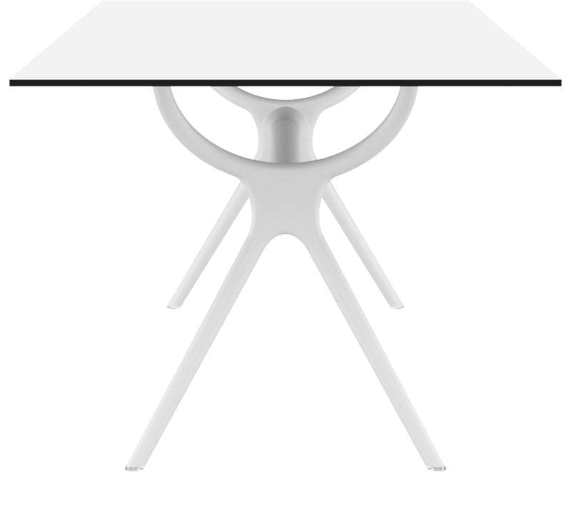 AIR TABLE WHITE LAMINATE 180x90x74