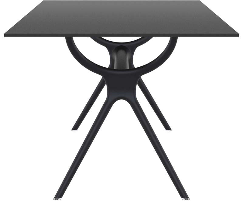 AIR TABLE BLACK LAMINATE 180x90x74