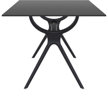 AIR TABLE BLACK LAMINATE 180x90x74