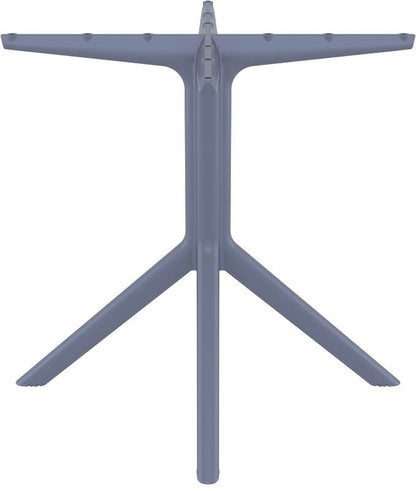 SKY DARK GREY ΒΑΣΗ ΠΟΛ/ΝΙΟΥ 80x80x73