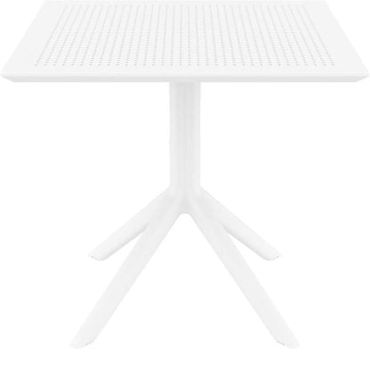 SKY WHITE ΤΡΑΠΕΖΙ ΠΟΛ/ΝΙΟΥ 80x80x74