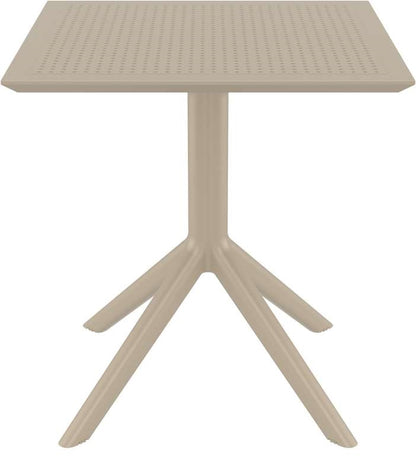 SKY TAUPE ΤΡΑΠΕΖΙ ΠΟΛ/ΝΙΟΥ 70x70x74