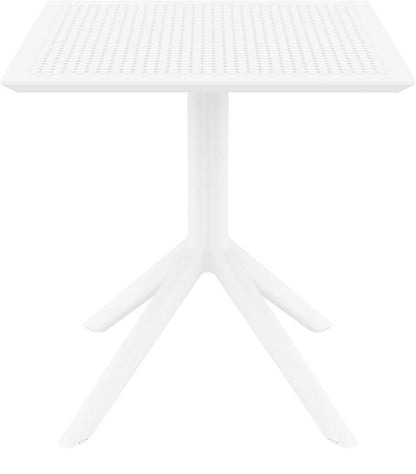 SKY WHITE ΤΡΑΠΕΖΙ ΠΟΛ/ΝΙΟΥ 70x70x74