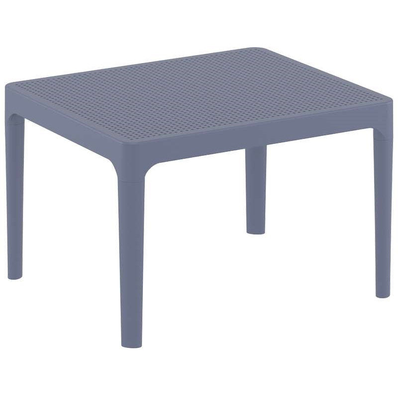 SKY DARK GREY ΤΡΑΠΕΖΙ ΠΟΛ/ΝΙΟΥ 50x60x40