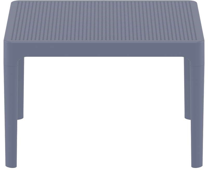 SKY DARK GREY ΤΡΑΠΕΖΙ ΠΟΛ/ΝΙΟΥ 50x60x40