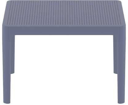 SKY DARK GREY ΤΡΑΠΕΖΙ ΠΟΛ/ΝΙΟΥ 50x60x40