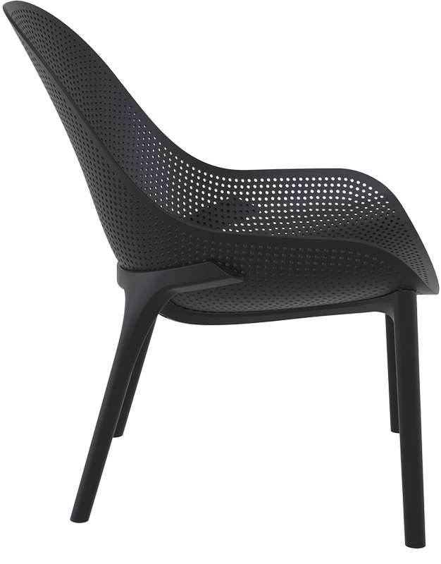 SKY LOUNGE BLACK ΠΟΛΥΘΡΟΝΑ ΠΟΛ/ΝΙΟΥ 60x71x83