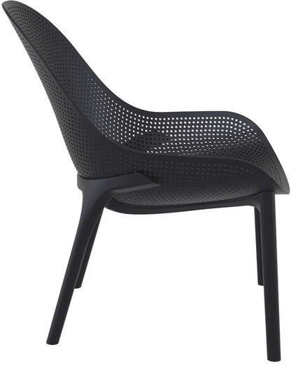SKY LOUNGE BLACK ΠΟΛΥΘΡΟΝΑ ΠΟΛ/ΝΙΟΥ 60x71x83