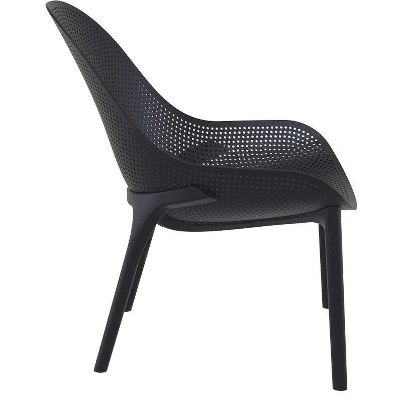 SKY LOUNGE BLACK ΠΟΛΥΘΡΟΝΑ ΠΟΛ/ΝΙΟΥ 60x71x83