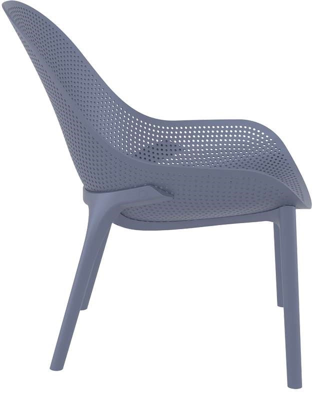 SKY LOUNGE DARK GREY ΠΟΛΥΘΡΟΝΑ ΠΟΛ/ΝΙΟΥ 60x71x83