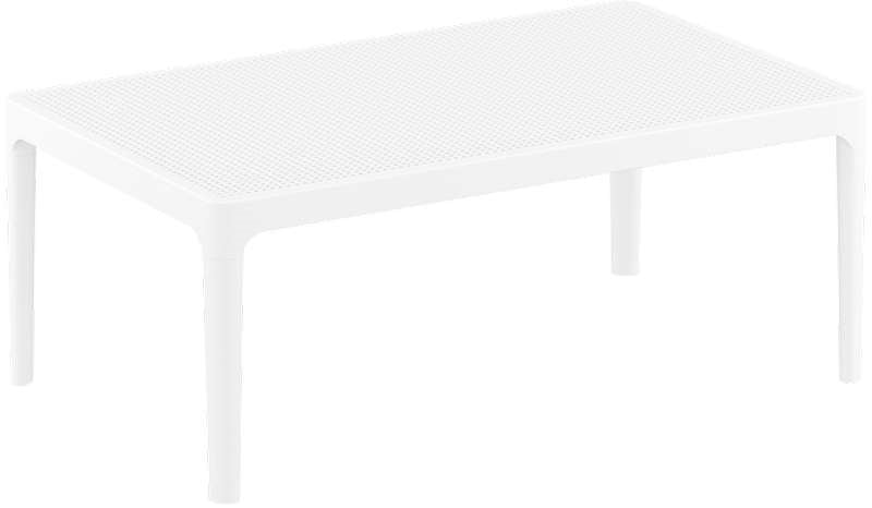 SKY WHITE ΤΡΑΠΕΖΙ ΠΟΛ/ΝΙΟΥ 100x60x40