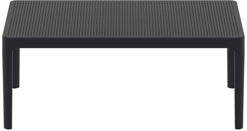 SKY BLACK ΤΡΑΠΕΖΙ ΠΟΛ/ΝΙΟΥ 100x60x40