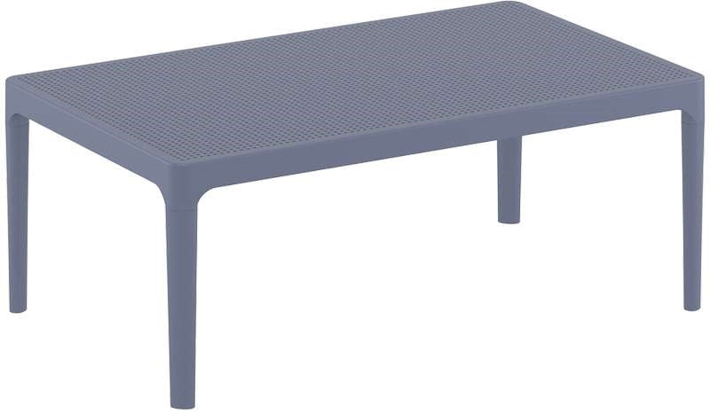 SKY DARK GREY ΤΡΑΠΕΖΙ ΠΟΛ/ΝΙΟΥ 100x60x40