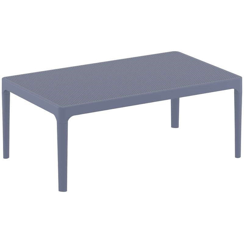 SKY DARK GREY ΤΡΑΠΕΖΙ ΠΟΛ/ΝΙΟΥ 100x60x40