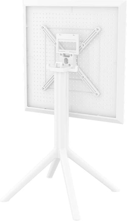 SKY WHITE ΤΡΑΠΕΖΙ ΠΤΥΣ/ΝΟ ΠΟΛ/ΝΙΟΥ 60x60x74
