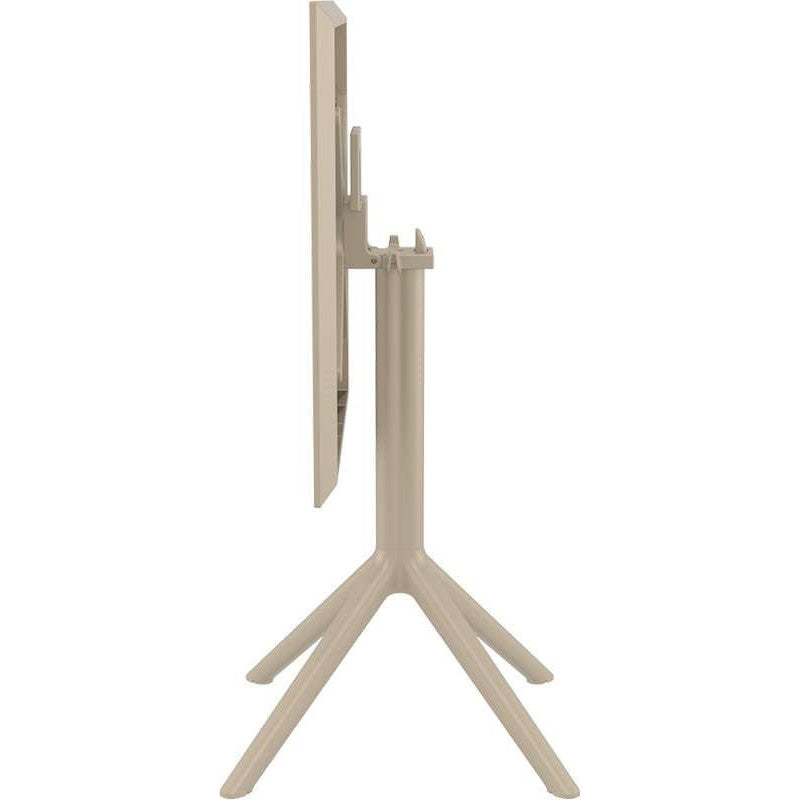 SKY TAUPE ΤΡΑΠΕΖΙ ΠΤΥΣ/ΝΟ ΠΟΛ/ΝΙΟΥ 60x60x74