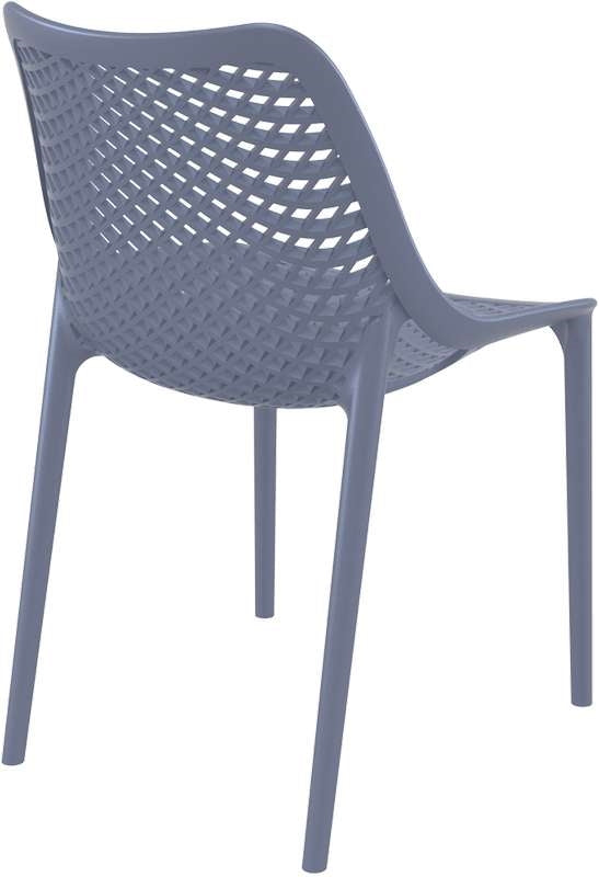 AIR ΚΑΡΕΚΛΑ DARK GREY ΠΟΛ/ΝΙΟΥ 50Χ60Χ82εκ.