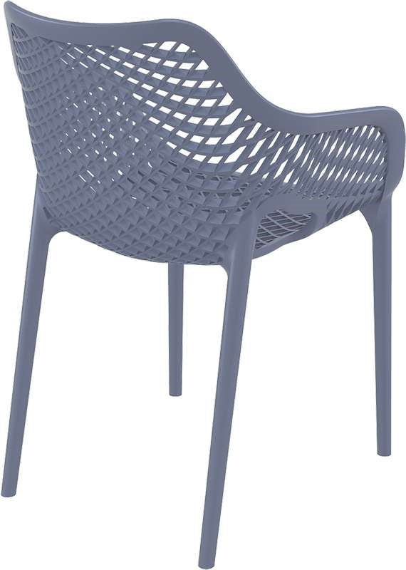 AIR XL DARK GREY ΠΟΛΥΘΡΟΝΑ ΠΟΛ/ΝΙΟΥ 57Χ60Χ81εκ.