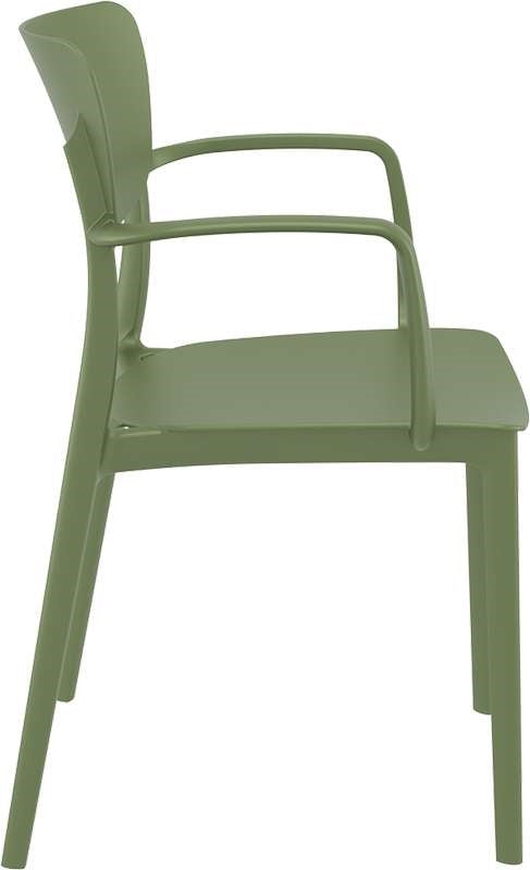 LISA OLIVE GREEN ΠΟΛΥΘΡΟΝΑ ΠΟΛ/ΝΙΟΥ 54X53X82εκ.