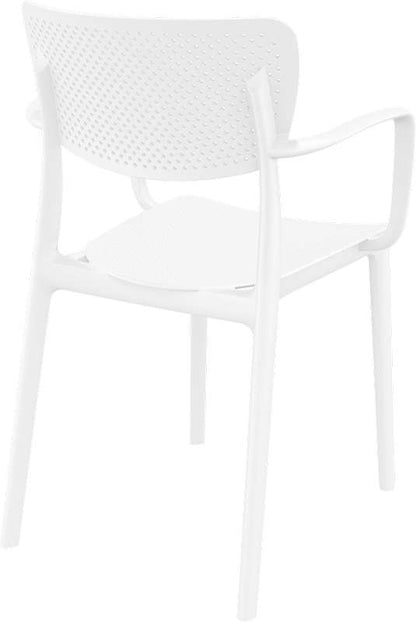 LOFT WHITE ΠΟΛΥΘΡΟΝΑ ΠΟΛ/ΝΙΟΥ 54X53X82εκ.