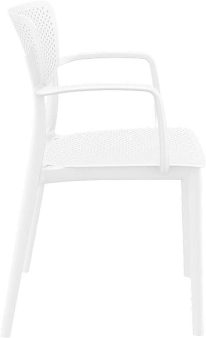 LOFT WHITE ΠΟΛΥΘΡΟΝΑ ΠΟΛ/ΝΙΟΥ 54X53X82εκ.