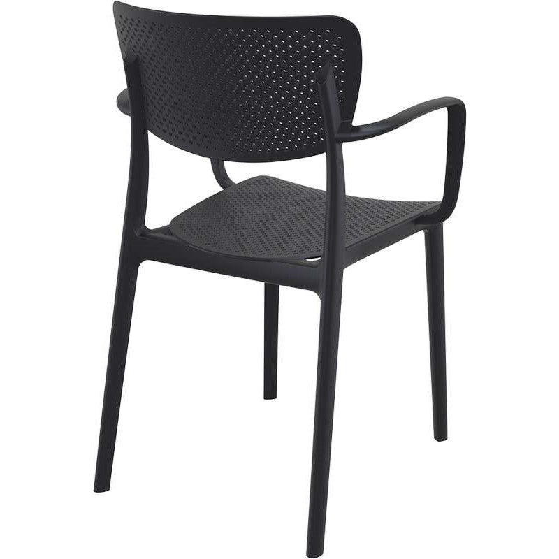 LOFT BLACK ΠΟΛΥΘΡΟΝΑ ΠΟΛ/ΝΙΟΥ 54x53x82