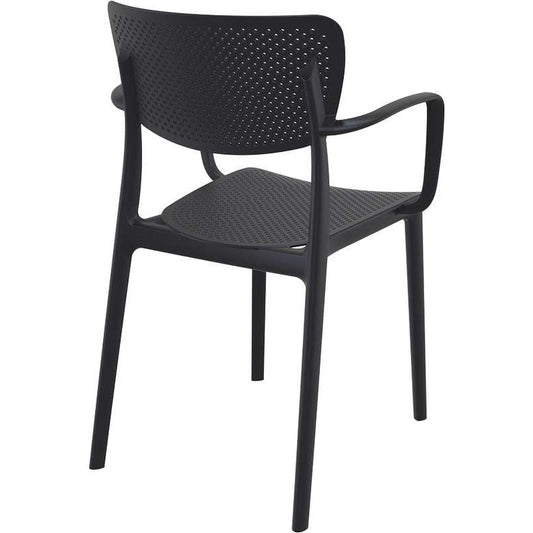 LOFT BLACK ΠΟΛΥΘΡΟΝΑ ΠΟΛ/ΝΙΟΥ 54x53x82