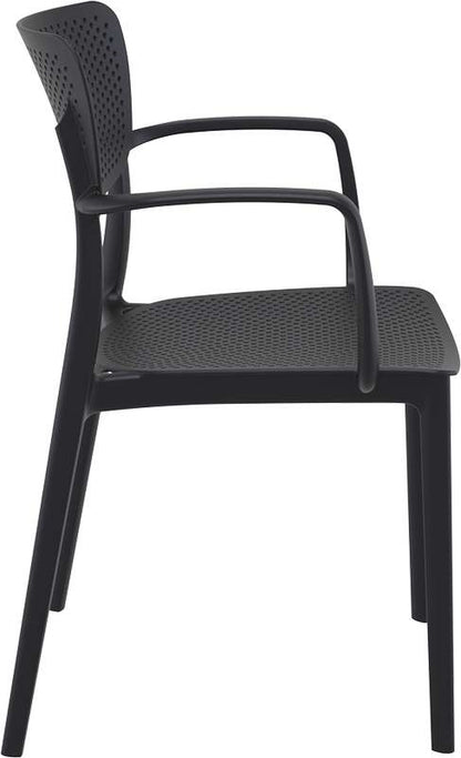 LOFT BLACK ΠΟΛΥΘΡΟΝΑ ΠΟΛ/ΝΙΟΥ 54X53X82εκ.