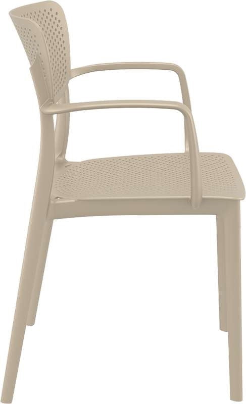 LOFT TAUPE ΠΟΛΥΘΡΟΝΑ ΠΟΛ/ΝΙΟΥ 54X53X82εκ.