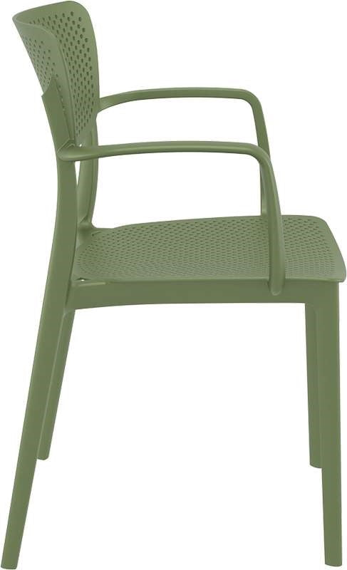 LOFT OLIVE GREEN ΠΟΛΥΘΡΟΝΑ ΠΟΛ/ΝΙΟΥ 54X53X82εκ.