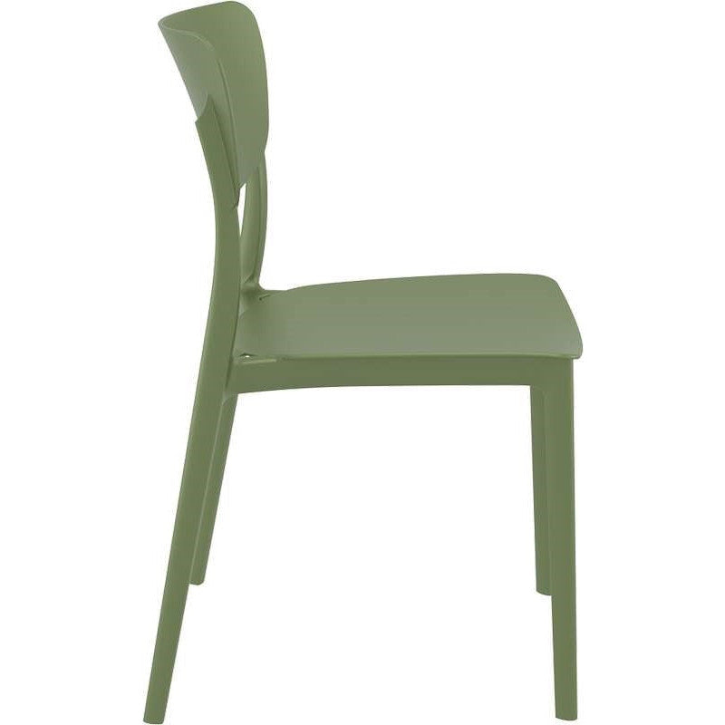 MONNA OLIVE GREEN ΚΑΡΕΚΛΑ ΠΟΛ/ΝΙΟΥ 45x53x82