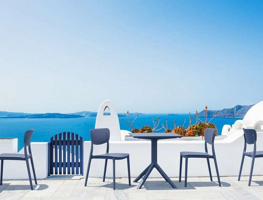 LUCY DARK GREY ΚΑΡΕΚΛΑ ΠΟΛΥΠΡΟΠΥΛΕΝΙΟΥ 45x53x82