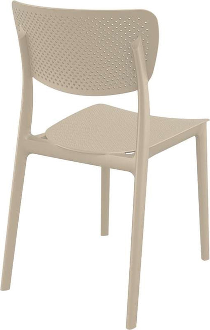LUCY TAUPE ΚΑΡΕΚΛΑ ΠΟΛΥΠΡΟΠΥΛΕΝΙΟΥ 45x53x82