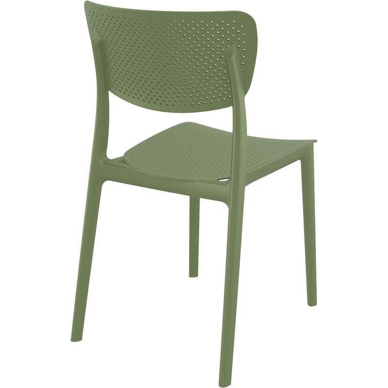 LUCY OLIVE GREEN ΚΑΡΕΚΛΑ ΠΟΛΥΠΡΟΠΥΛΕΝΙΟΥ 45x53x82