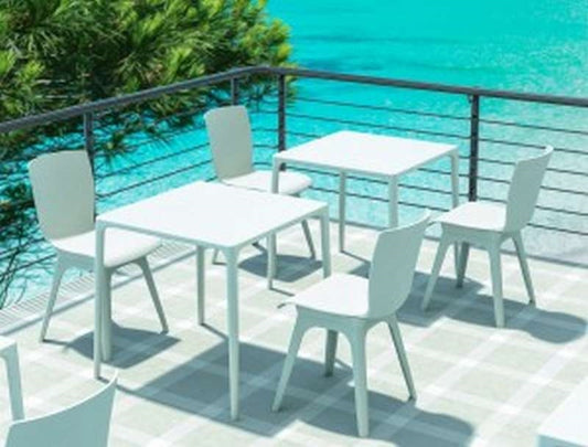 MANGO WHITE ΤΡΑΠΕΖΙ 72x72x72