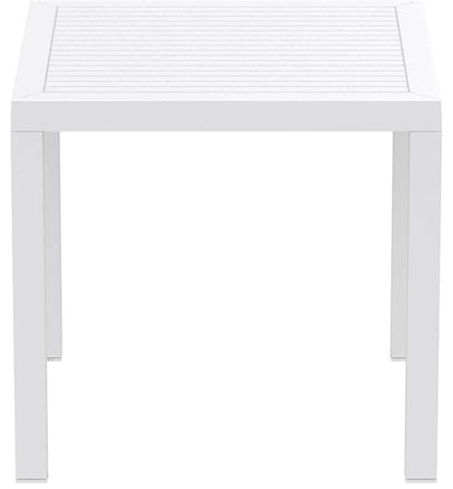 ARES TABLE WHITE POLYWOOD 80x80x75