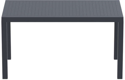 ARES TABLE DARK GREY POLYPROPYLENE 140x80x75