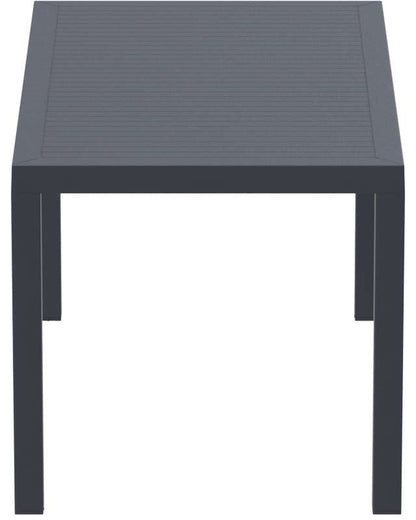 ARES TABLE DARK GREY POLYPROPYLENE 140x80x75