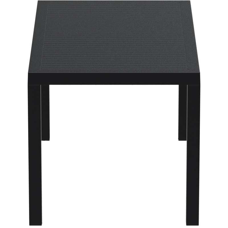 ARES ΤΡΑΠΕΖΙ BLACK ΠΟΛ/ΝΙΟΥ 140x80x75