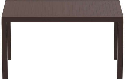 ARES TABLE BROWN POLYPROPYLENE 140x80x75