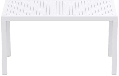 ARES TABLE WHITE POLYPROPYLENE 140x80x75