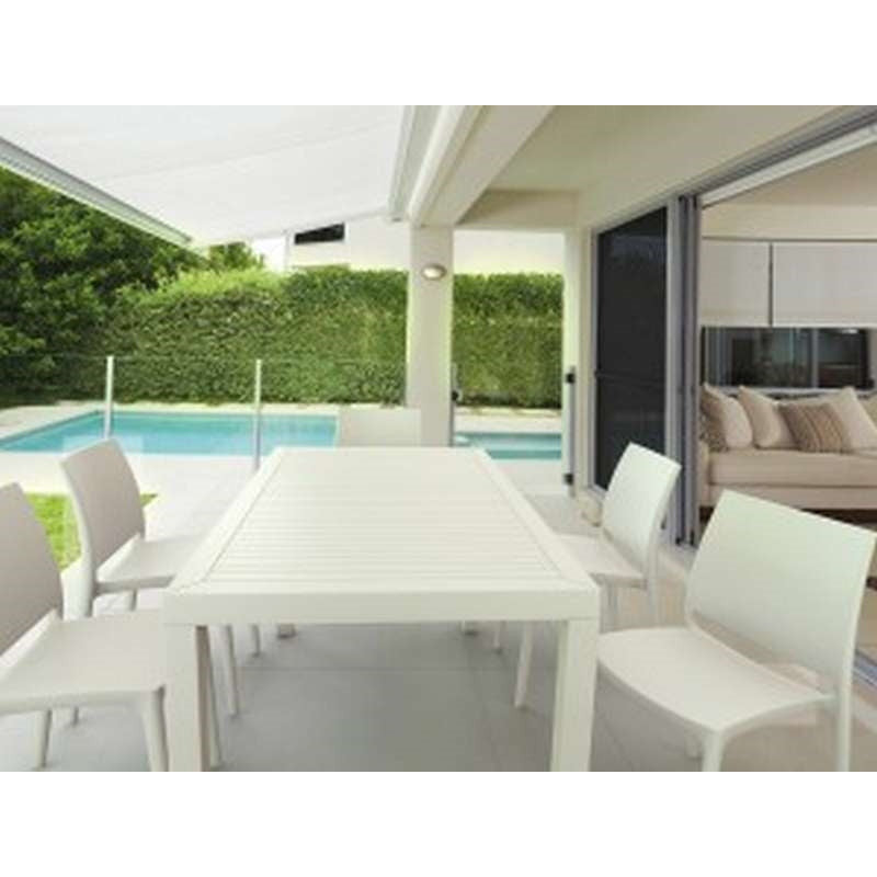 ARES ΤΡΑΠΕΖΙ WHITE ΠΟΛ/ΝΙΟΥ 140x80x75