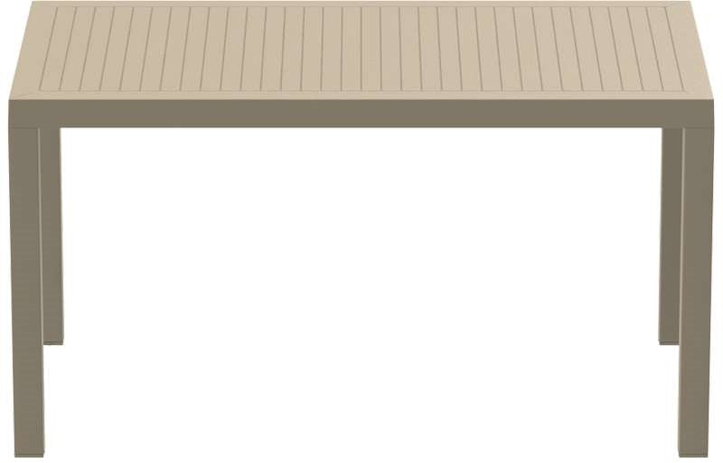 ARES ΤΡΑΠΕΖΙ TAUPE ΠΟΛ/ΝΙΟΥ 140x80x75