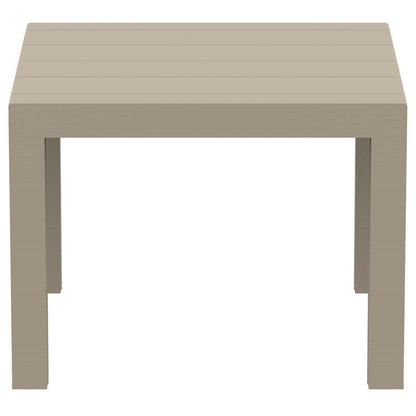 VEGAS TAUPE ΕΠΕΚΤ. ΤΡΑΠΕΖΙ ΠΟΛ/ΝΙΟΥ 100x100/140x75