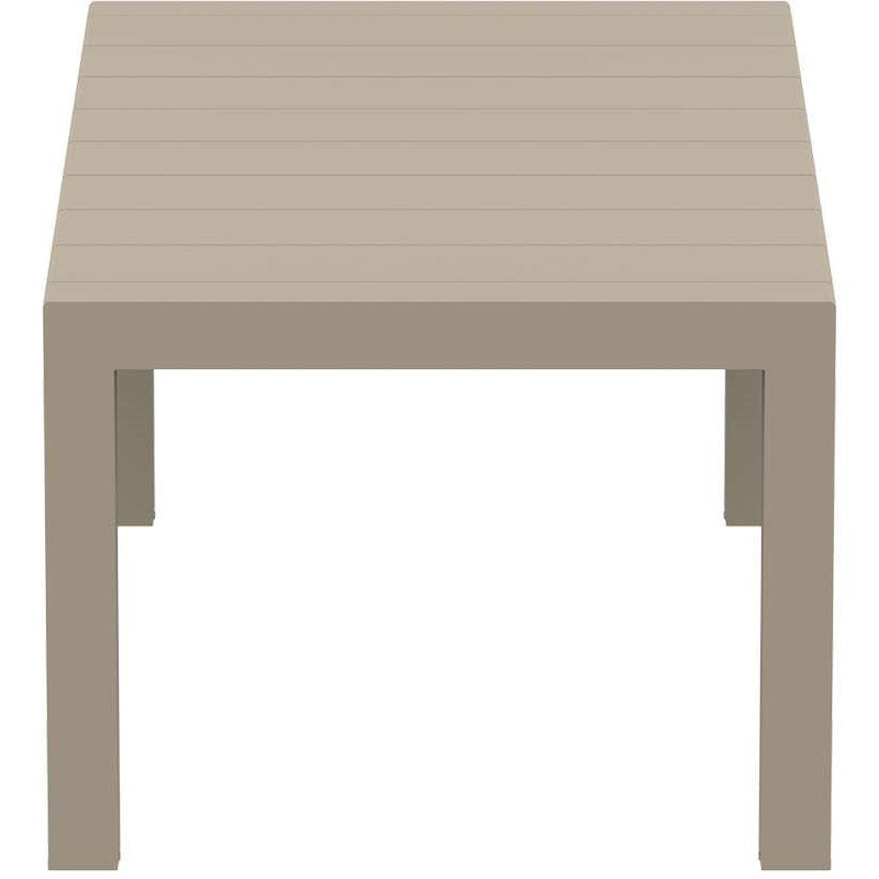 VEGAS TAUPE ΕΠΕΚΤ. ΤΡΑΠΕΖΙ ΠΟΛ/ΝΙΟΥ 100x180/220x75