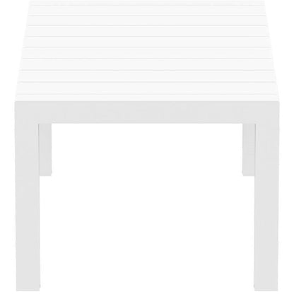 VEGAS WHITE ΕΠΕΚΤ. ΤΡΑΠΕΖΙ ΠΟΛ/ΝΙΟΥ 100x180/220x75