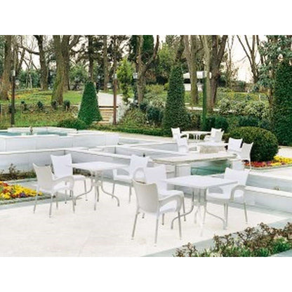 ROMEO WHITE ΠΟΛ/ΝΑ ΠΟΛ/ΝΙΟΥ/ΑΛΟΥΜ. 58x53x83