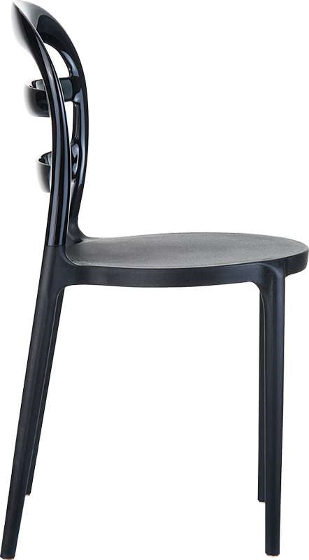 BIBI BLACK/BLACK TRANSP. ΚΑΡΕΚΛΑ 42x50x85
