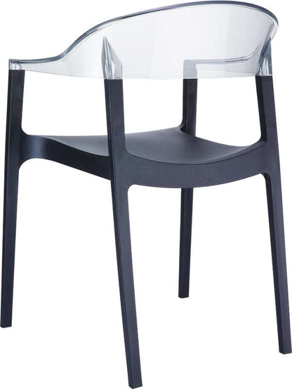 CARMEN BLACK/CLEAR ΠΟΛΥΘΡΟΝΑ 49x53x79